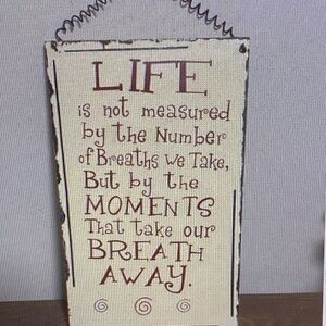 Inspirational Wall Art with Quote